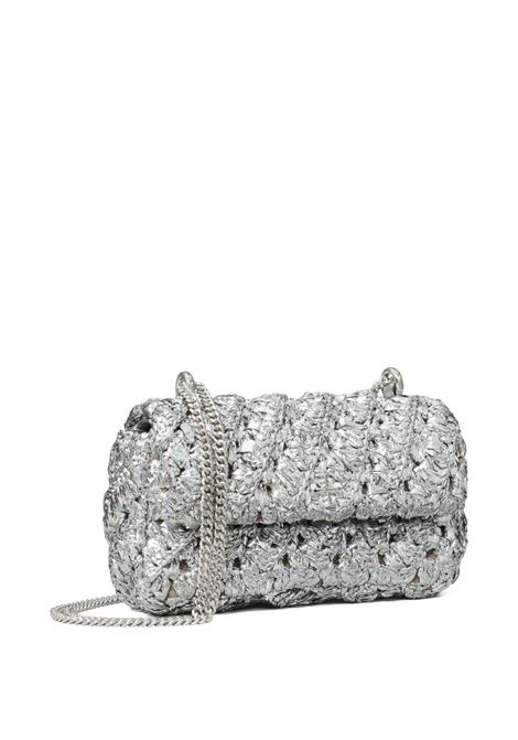 Silver kira mini shoulder bag tory burch - women TORY BURCH | 169112040
